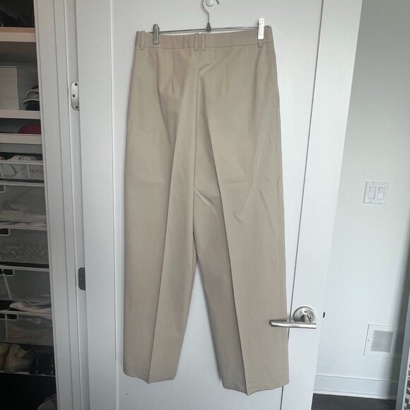 Igor Pleated Straight Leg Cotton Pants - Picture 6 of 9